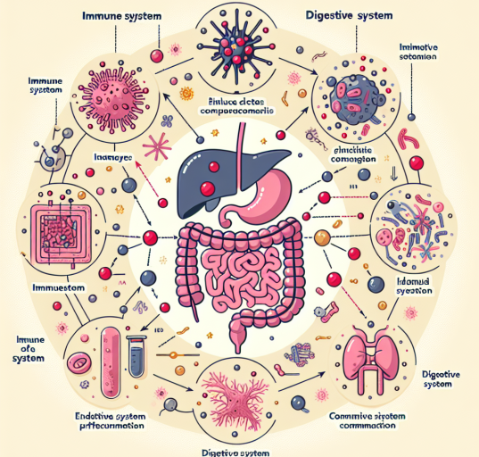 Cómo afecta Salud inmunológica al sistema digestivo