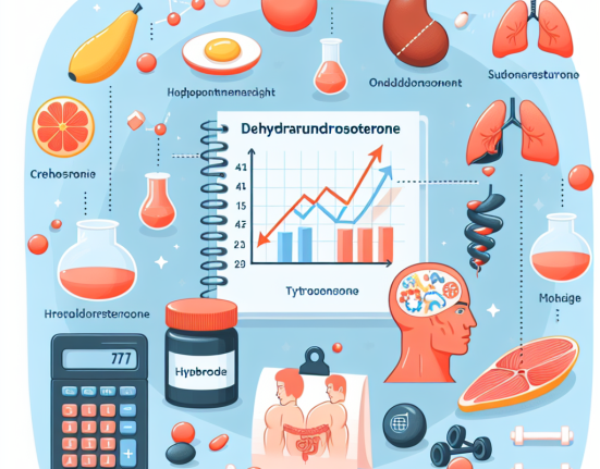 Efectos de Dehydroepiandrosteron sin acompañarlo de dieta