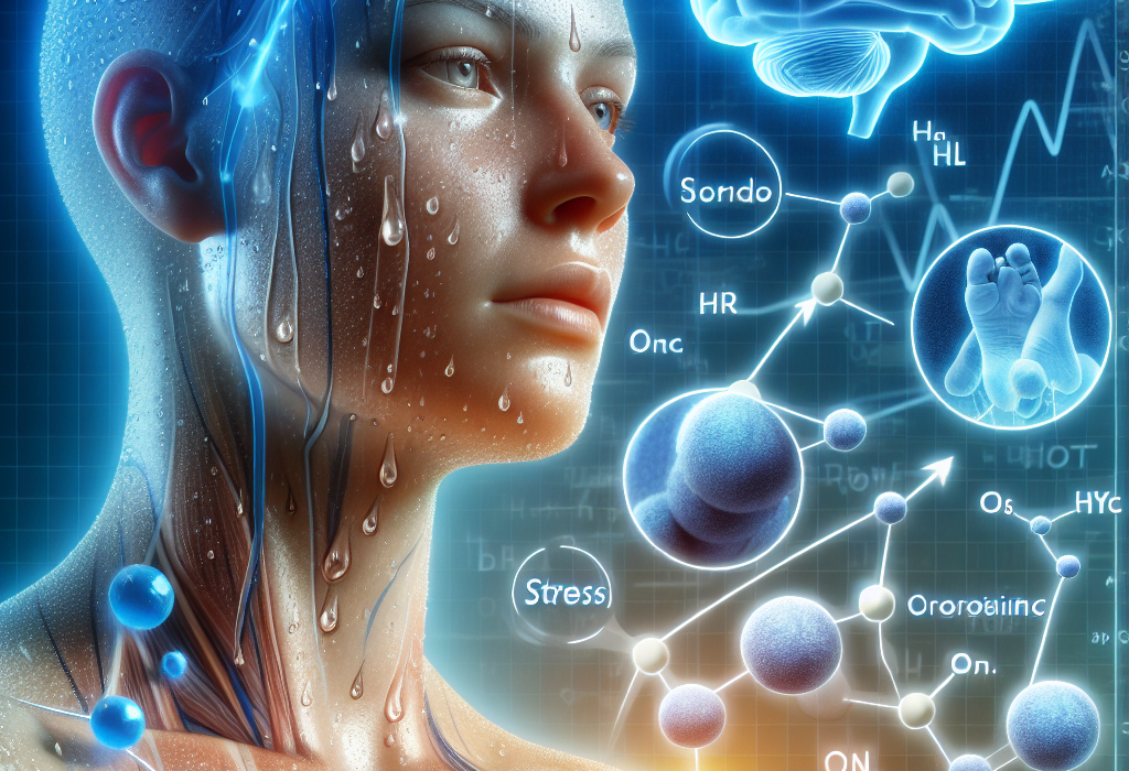 Qué tipo de sudoración indica que Estrés y equilibrio hormonal está activo