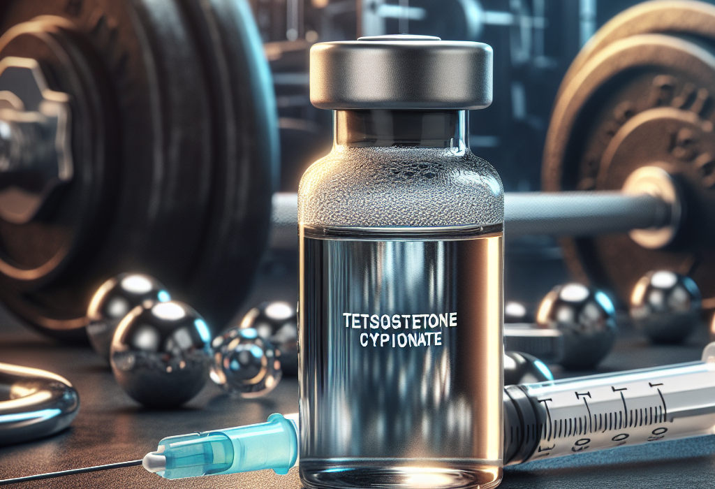 Cipionato de testosterona para preparación de competencia