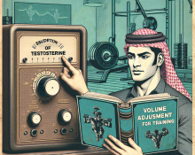 Cómo ajustar el volumen de entrenamiento al usar Suspensión acuosa de testosterona