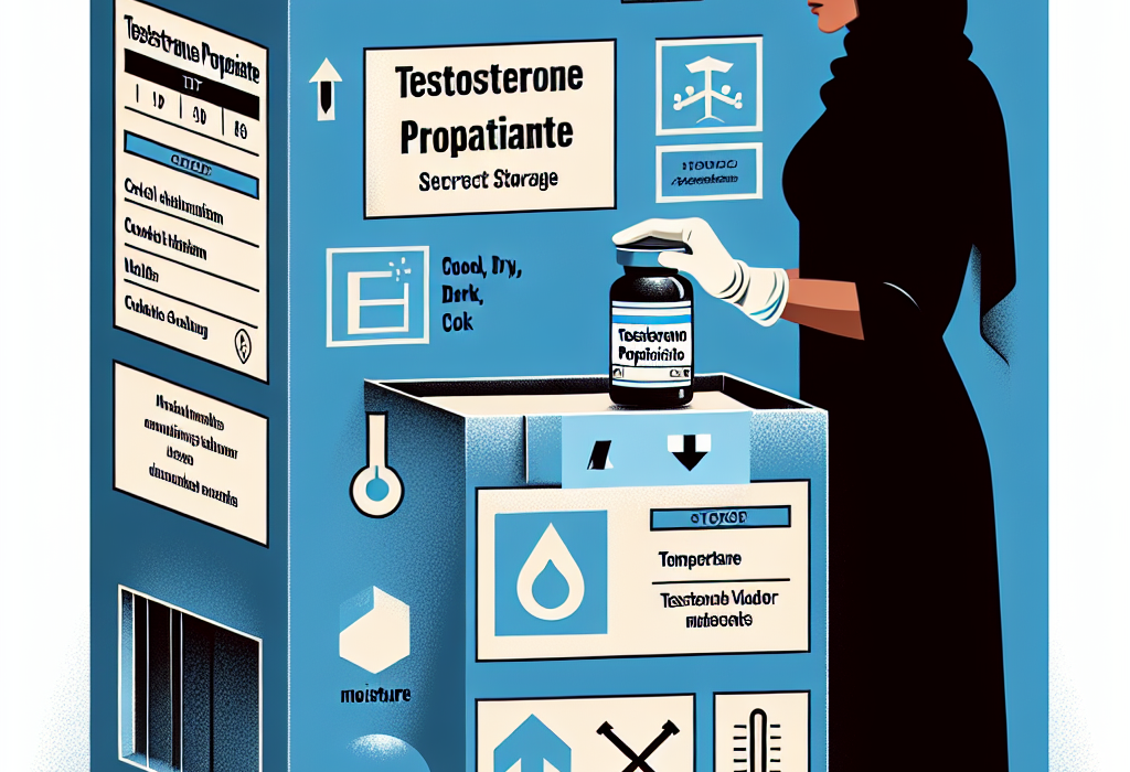 Cómo almacenar correctamente Propionato de testosterona