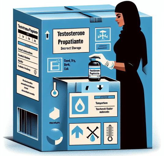 Cómo almacenar correctamente Propionato de testosterona