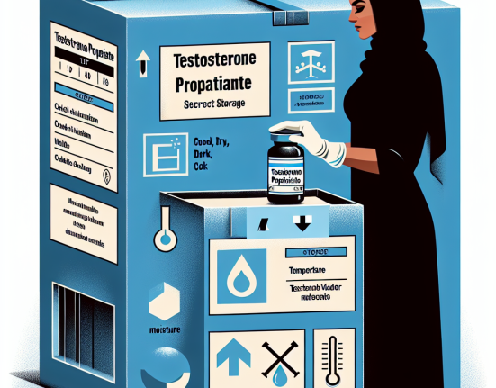 Cómo almacenar correctamente Propionato de testosterona