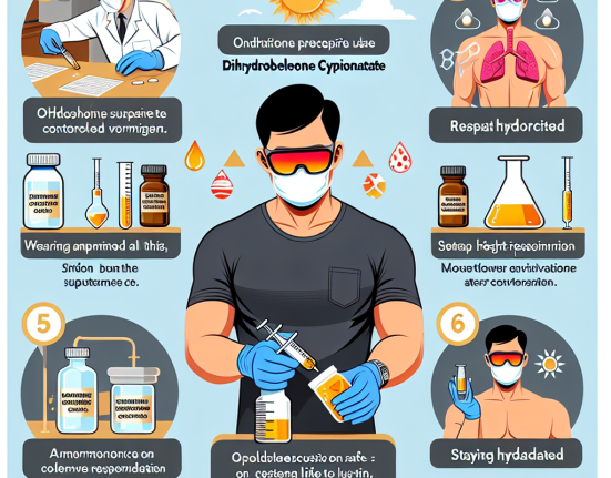 Consejos para usar Dihidroboldenona Cipionato en calor extremo