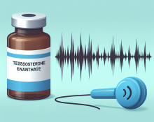 Enantato de testosterona y cambios en la voz