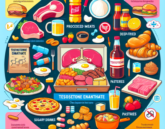 Qué alimentos debes evitar durante el ciclo con Enantato de testosterona