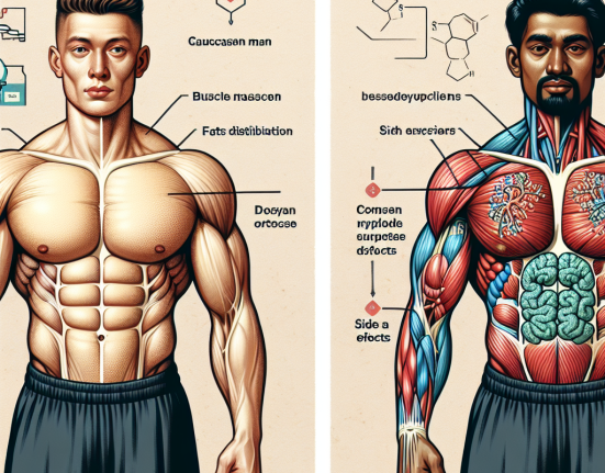 Qué diferencias esperar entre hombres y mujeres con Propionato de drostanolona