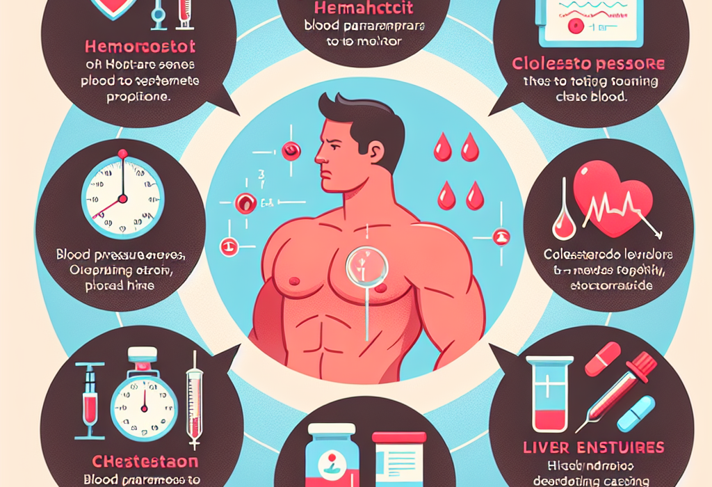 Qué parámetros vigilar en sangre al usar Propionato de testosterona