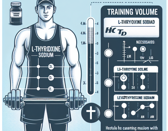 Cómo ajustar el volumen de entrenamiento con L-Thyroxine Sodium/Levothyroxine Sodium (LT4 sodium)