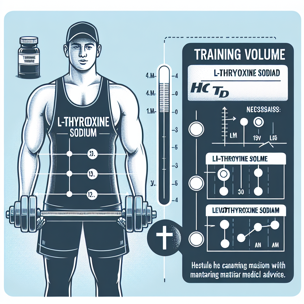 Cómo ajustar el volumen de entrenamiento con L-Thyroxine Sodium/Levothyroxine Sodium (LT4 sodium)