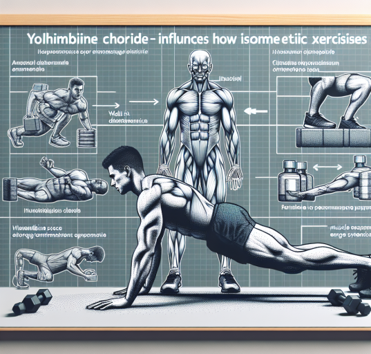 Cómo influye Yohimbine chlorine en ejercicios isométricos