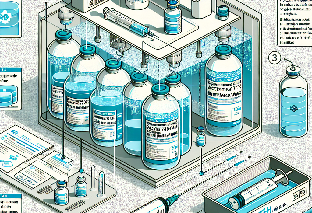 Cómo programar un mini bulk con Agua bacteriostática para inyección