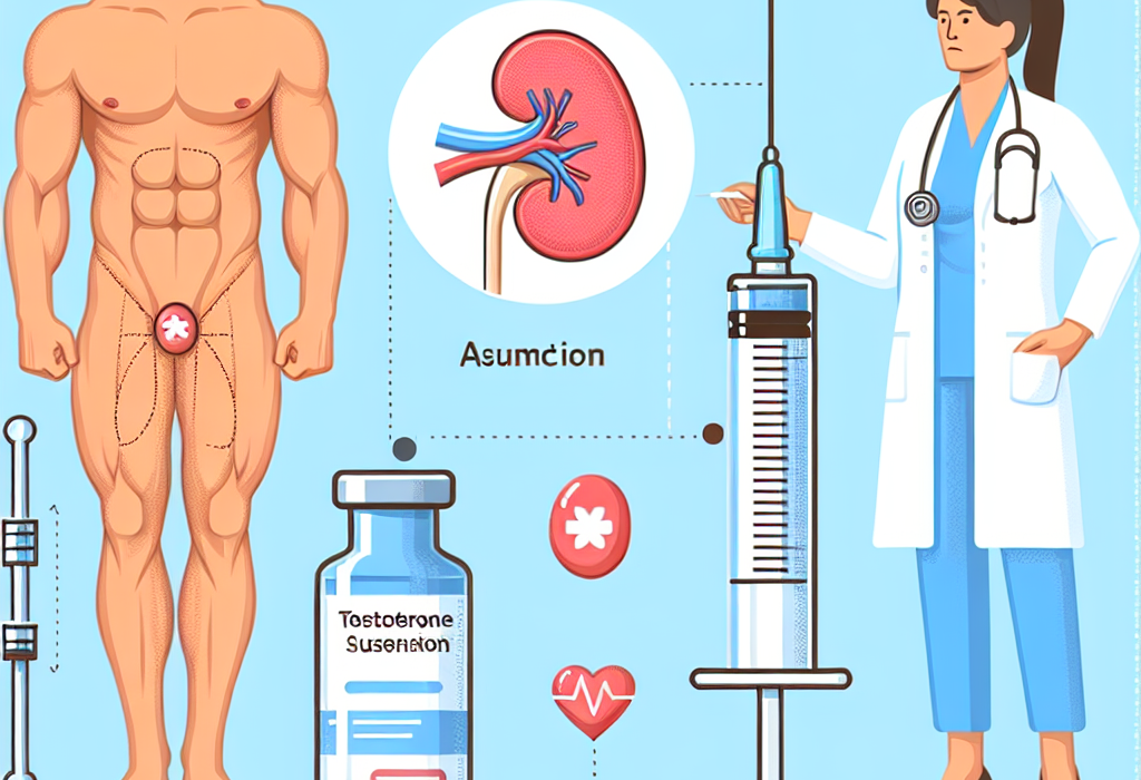Cómo usar Suspensión acuosa de testosterona sin comprometer la salud renal