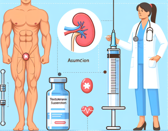 Cómo usar Suspensión acuosa de testosterona sin comprometer la salud renal