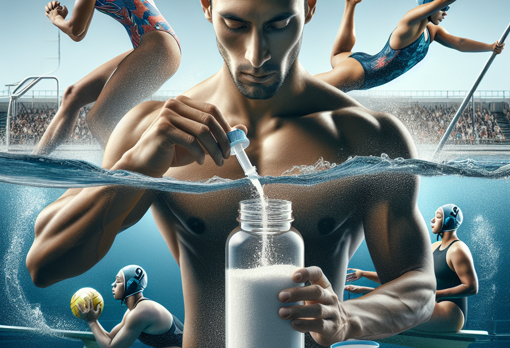 Preparados de péptidos y rendimiento en deportes acuáticos