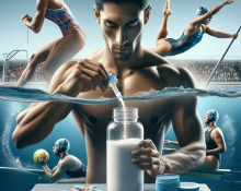 Preparados de péptidos y rendimiento en deportes acuáticos