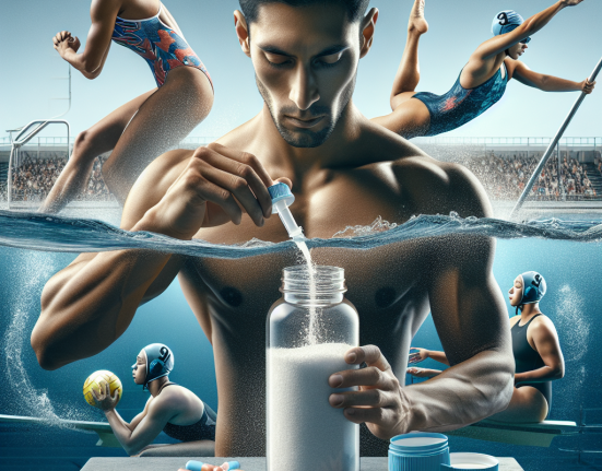 Preparados de péptidos y rendimiento en deportes acuáticos