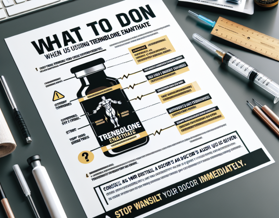 Qué hacer si experimentas dolor al usar Trembolona enantato