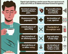 Qué señales indican que debes pausar el uso de Liraglutida