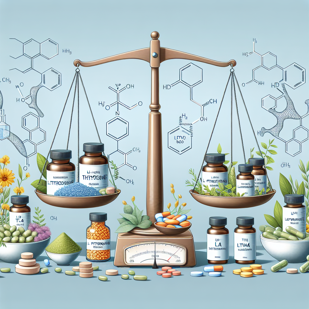 Qué suplementos naturales equilibran el uso de L-Thyroxine Sodium/Levothyroxine Sodium (LT4 sodium)