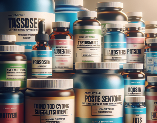 Qué suplementos post-ciclo combinan bien tras Suspensión acuosa de testosterona