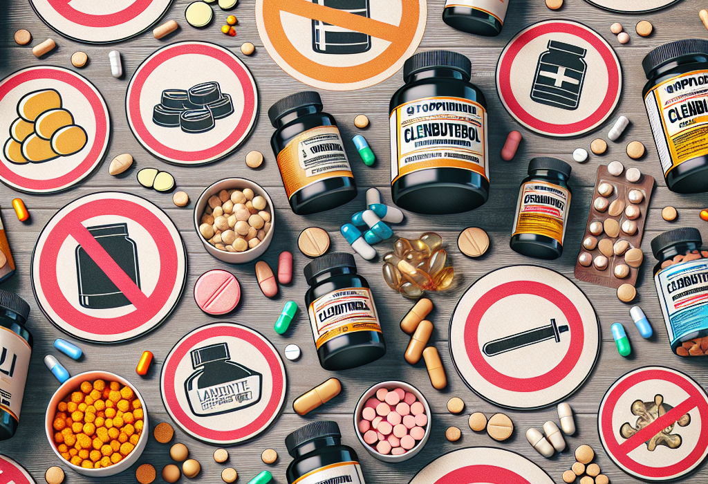 Suplementos prohibidos con Clenbuterol