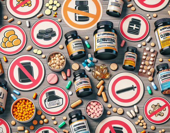 Suplementos prohibidos con Clenbuterol