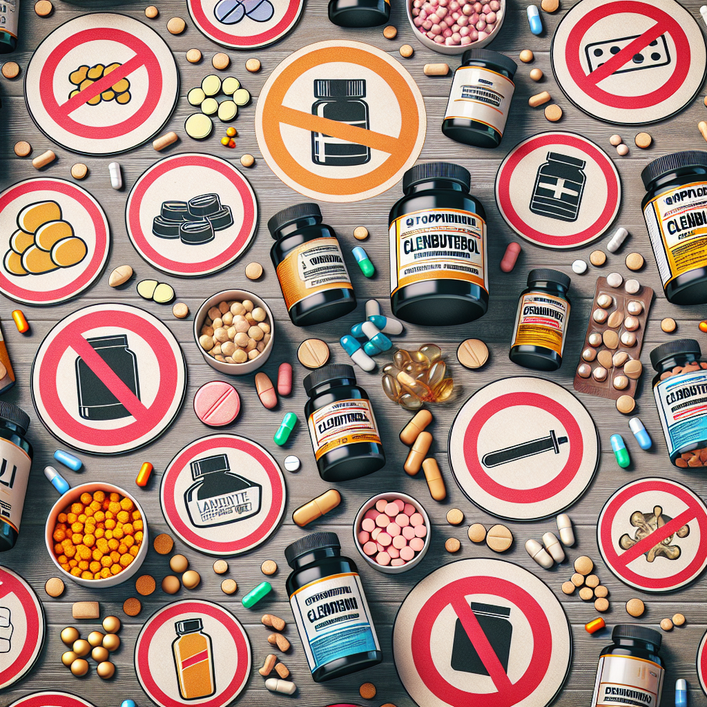 Suplementos prohibidos con Clenbuterol