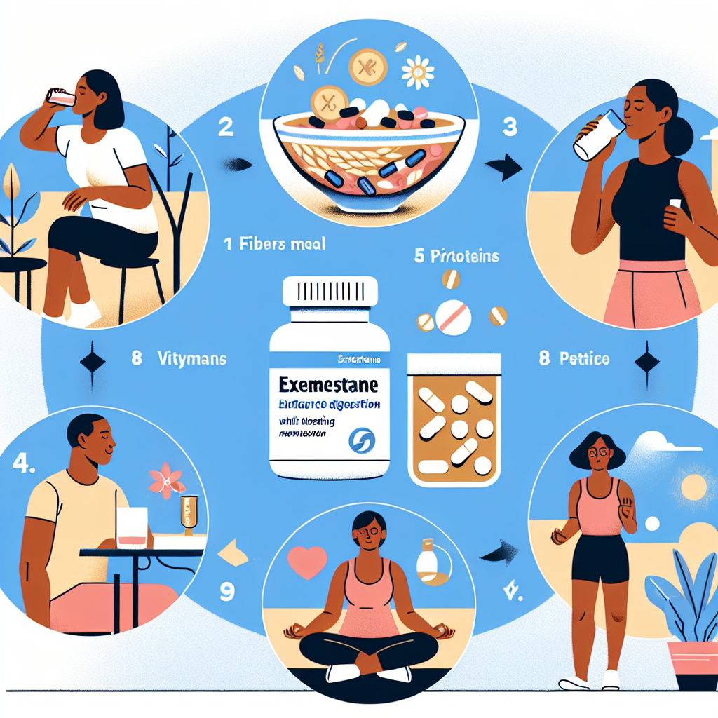 Cómo mejorar tu digestión mientras tomas Exemestane