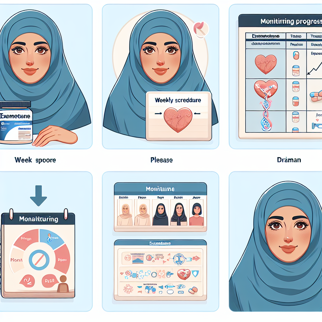 Cómo monitorear el progreso con fotos durante Exemestane