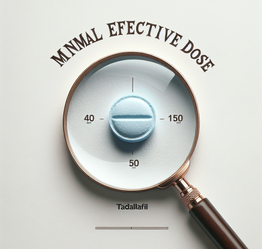 Dosis mínimas efectivas de Tadalafil