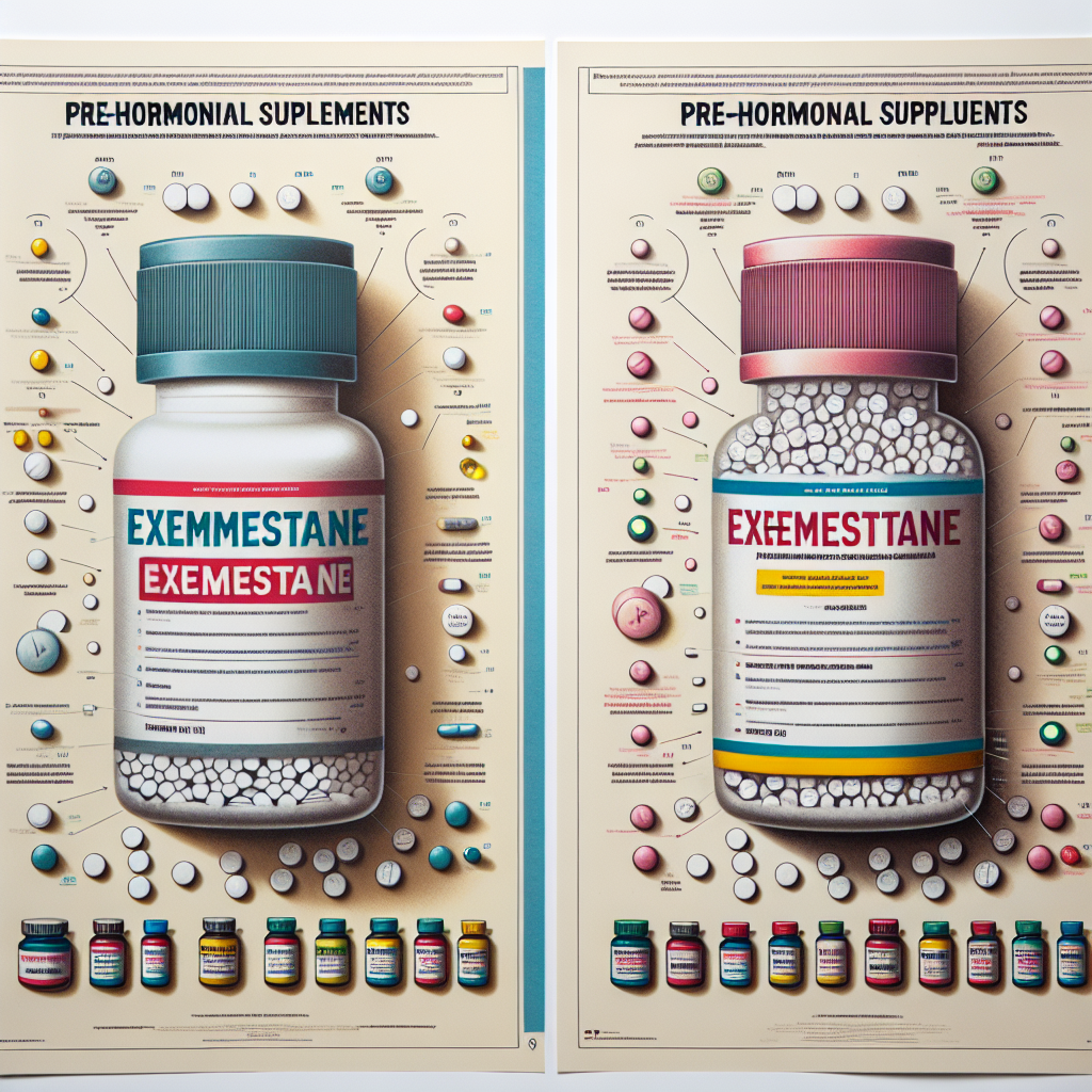 Exemestane y suplementos pre-hormonales: diferencias