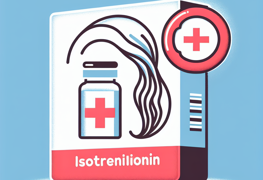¿Puede Isotretinoina causar caída del cabello?