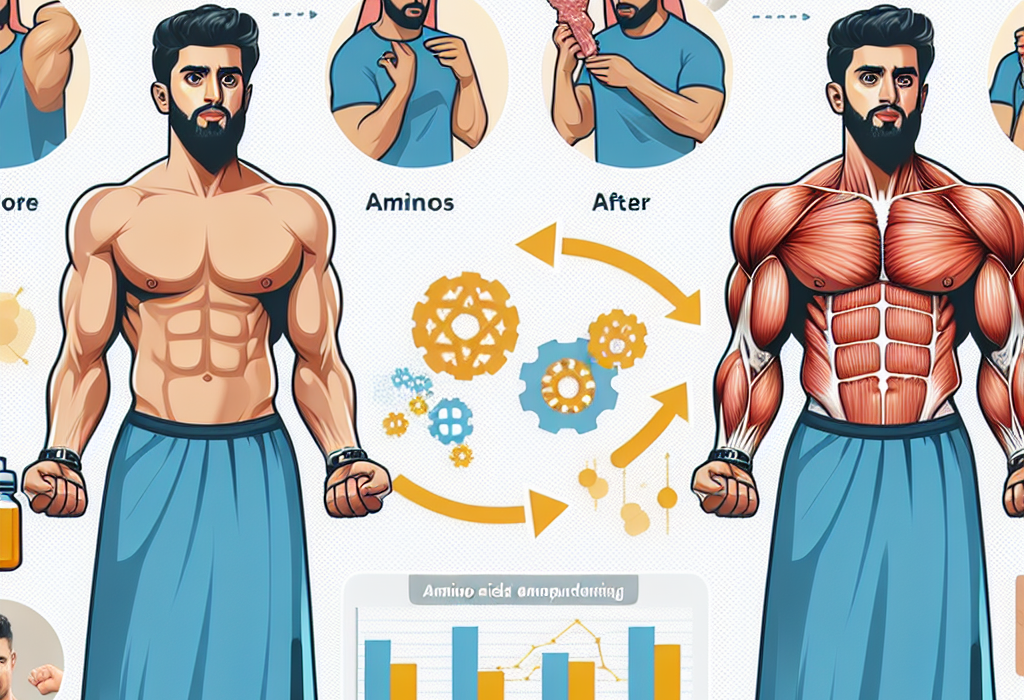 Qué cambios hay en el tono muscular al usar Aminoácidos