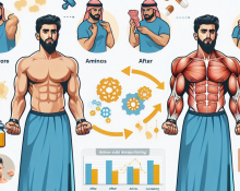 Qué cambios hay en el tono muscular al usar Aminoácidos