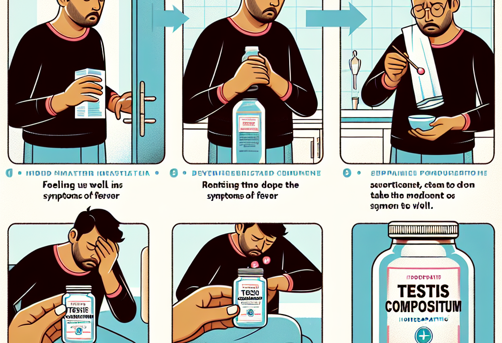 Qué hacer si tienes fiebre usando Testis Compositum