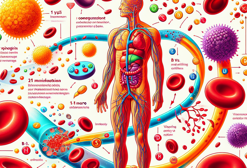 Vitamines y aumento de glóbulos rojos