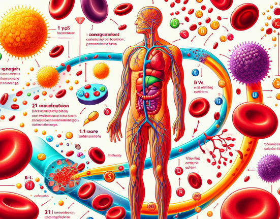 Vitamines y aumento de glóbulos rojos