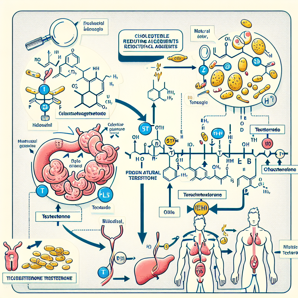 Cómo afecta Colesterol - agentes reductores a los niveles de testosterona natural