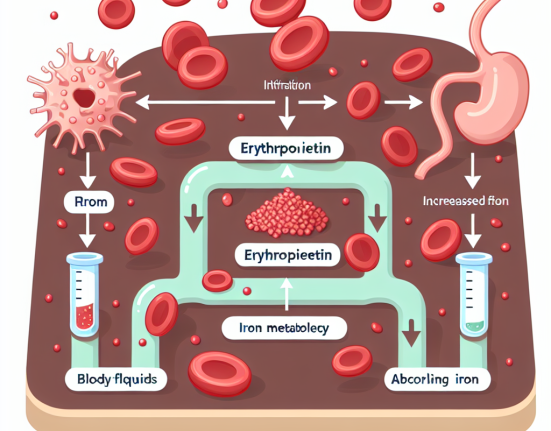 Cómo afecta Erythropoietin al metabolismo del hierro