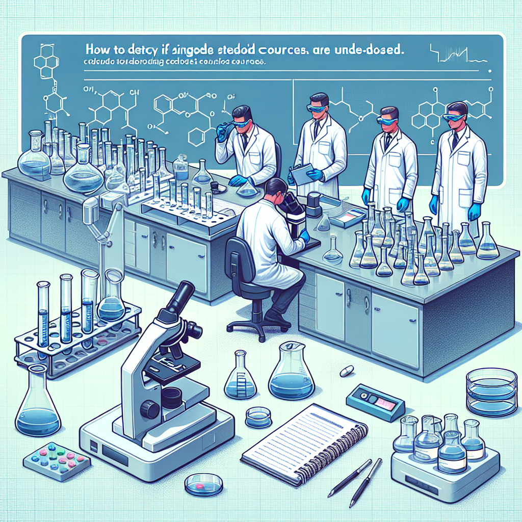 Cómo detectar si Esteroides Cursos en solitario está subdosificado