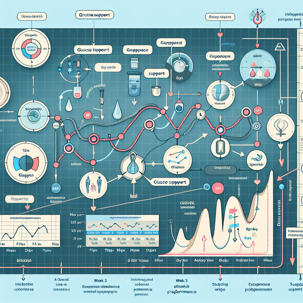 Cómo evoluciona el rendimiento semana a semana con Apoyo a la glucosa