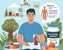 Cómo mejorar tu digestión mientras tomas Apoyo a la glucosa