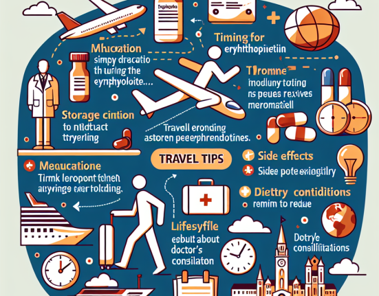 Consejos para viajar mientras usas Erythropoietin