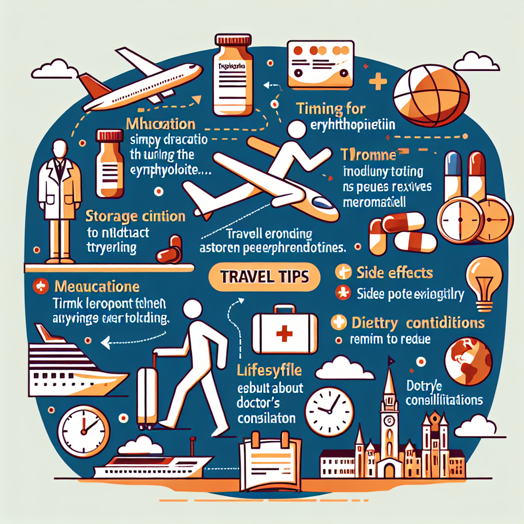 Consejos para viajar mientras usas Erythropoietin