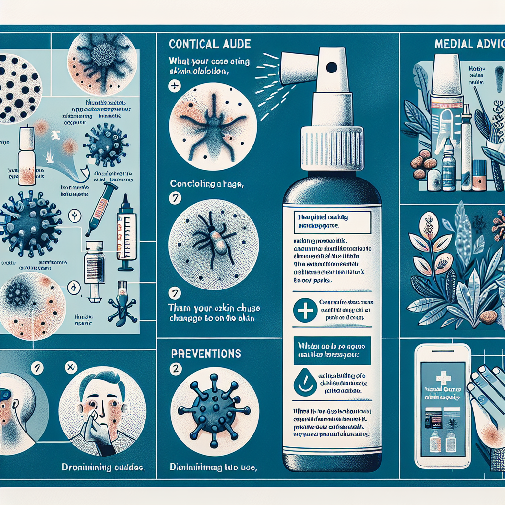 Qué hacer si Aerosoles nasales produce cambios en la piel