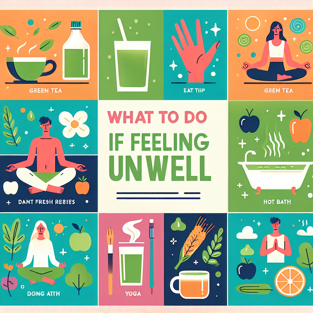 Qué hacer si te sientes enfermo usando Limpieza y desintoxicación