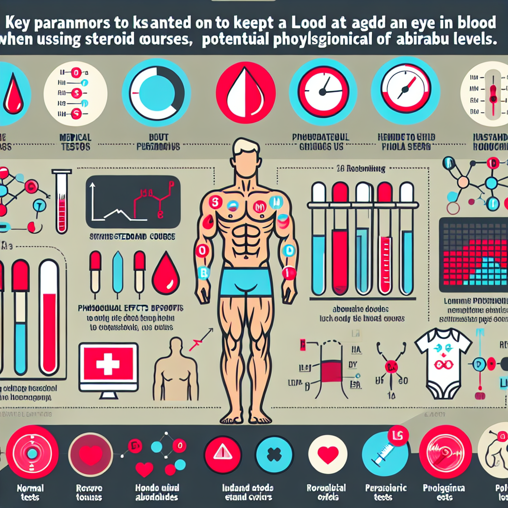 Qué parámetros vigilar en sangre al usar Esteroides Cursos en solitario