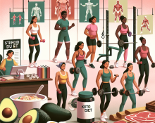 Uso de Cursos de esteroides para mujeres con dieta cetogénica